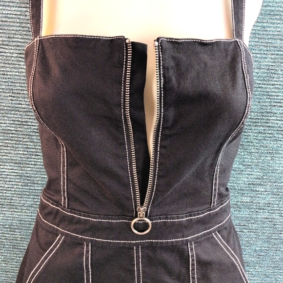 Vans Black Denim Dress - Picture 7 of 15